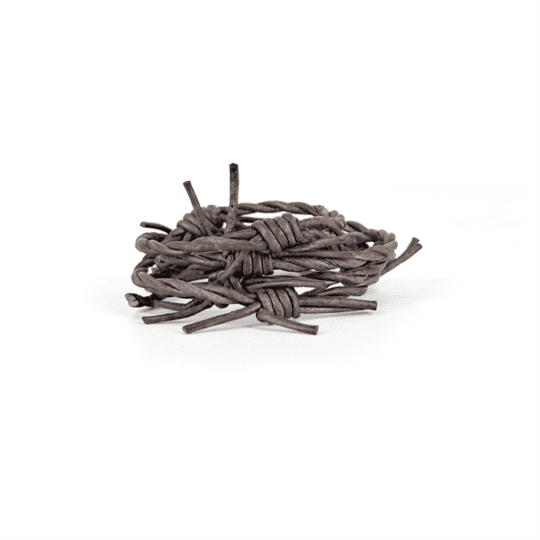 Barb Wire Leather Cords