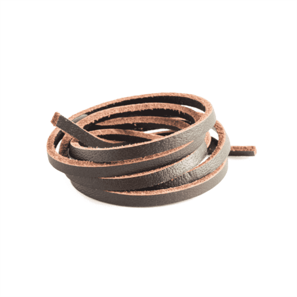 Flat Leather Boot Laces