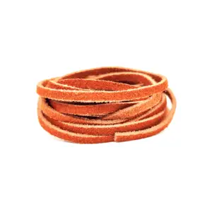 Flat Suede Leather Cords